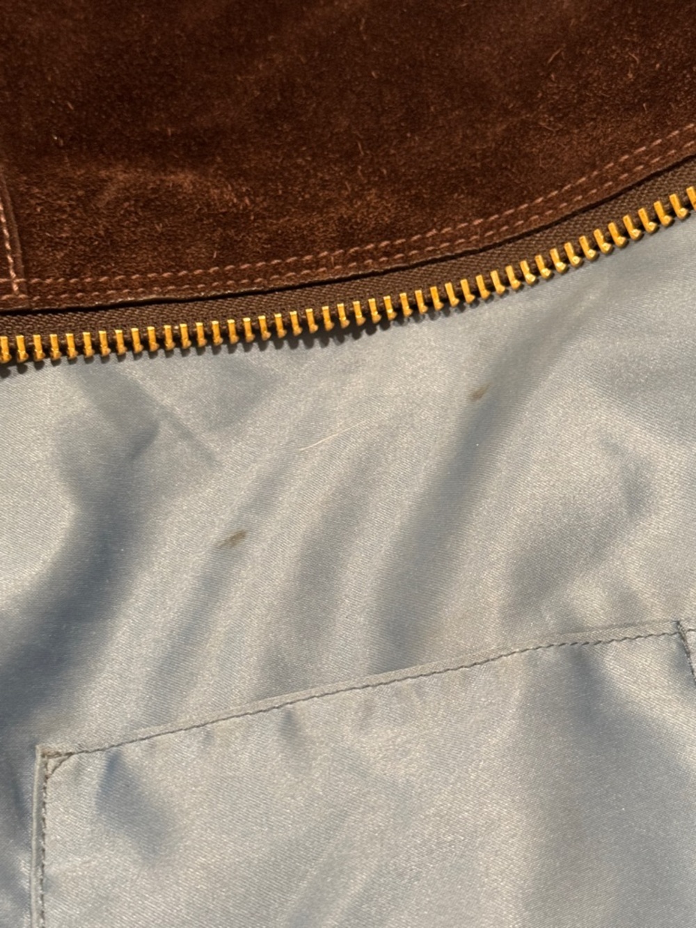 Coach Bag Vintage Carly Oversized Hobo Chocolate Brown Suede Shoulder Bag - Picture 12 of 17